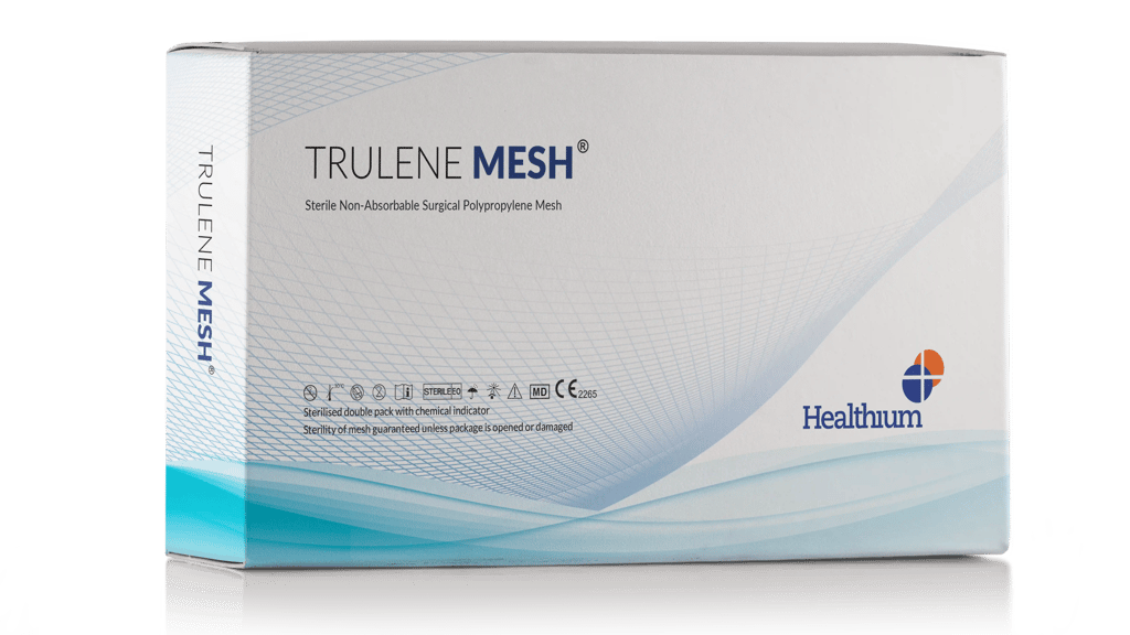 Sterile Non-Absorbable Surgical Polypropylene Mesh - Trulene Mesh Cover Image