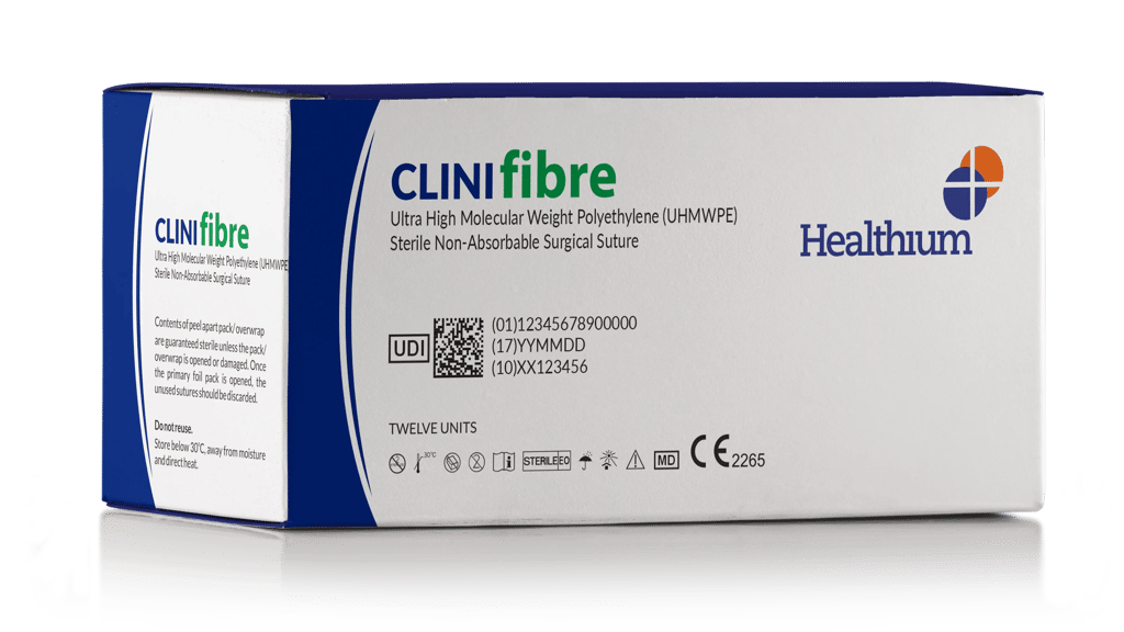 Ultra High Molecular Weight Polyethylene Sterile Non-Absorbable Surgical Suture - CLINIFibre Cover Image