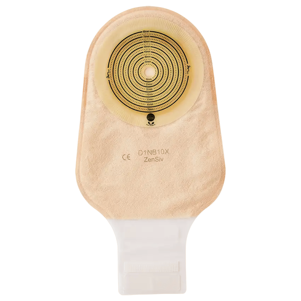 Ileostomy 1-Piece Ultra-light Hydrocolloid Flat Wafer Cover Image