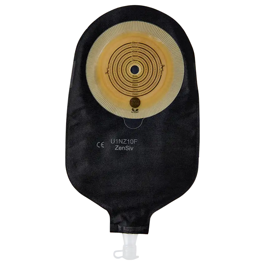Urostomy 1-Piece Ultra-light Hydrocolloid Flat Wafer