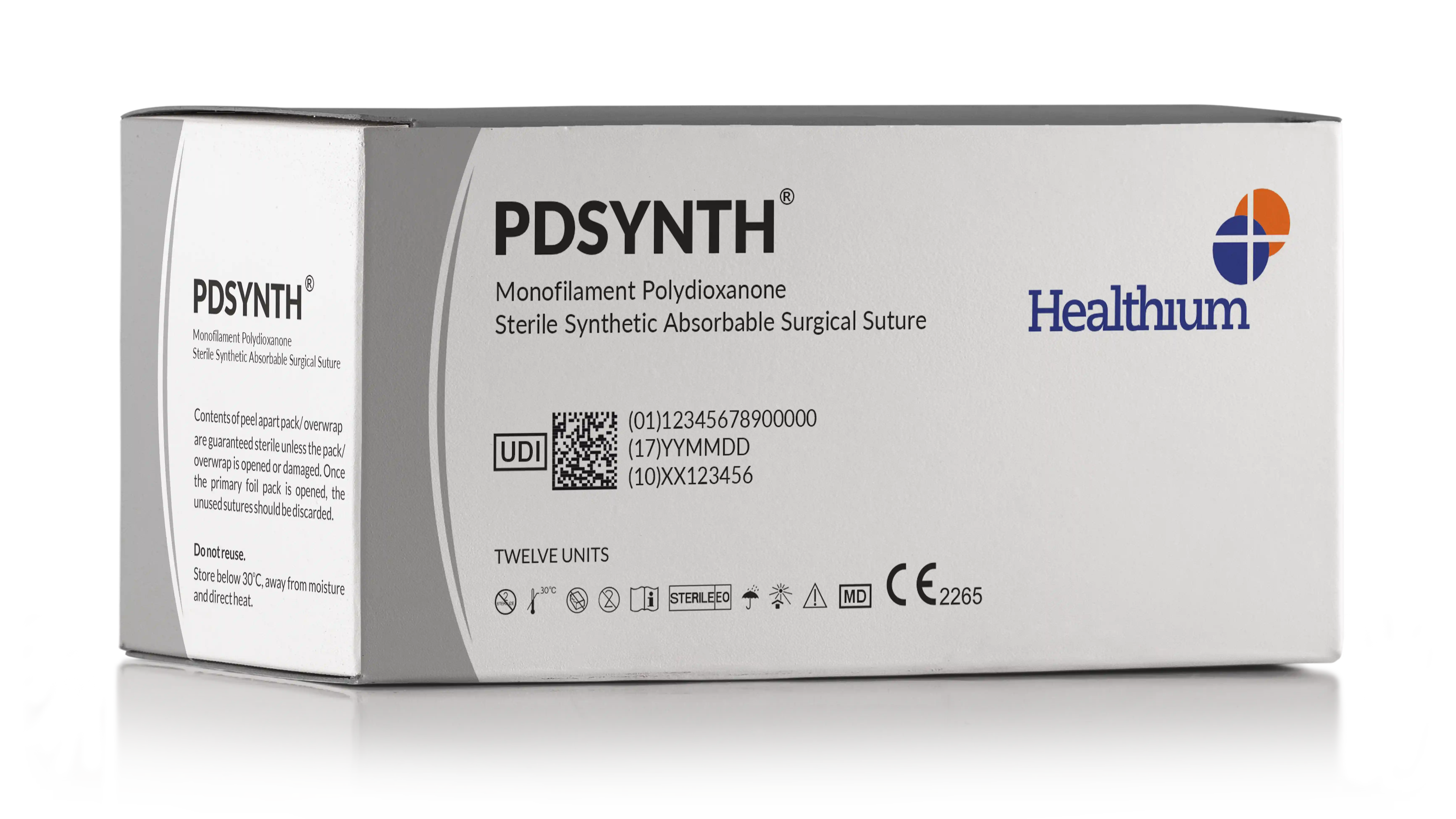 Monofilament Polydioxanone Sterile Synthetic Absorbable Surgical Suture - PDSynth
