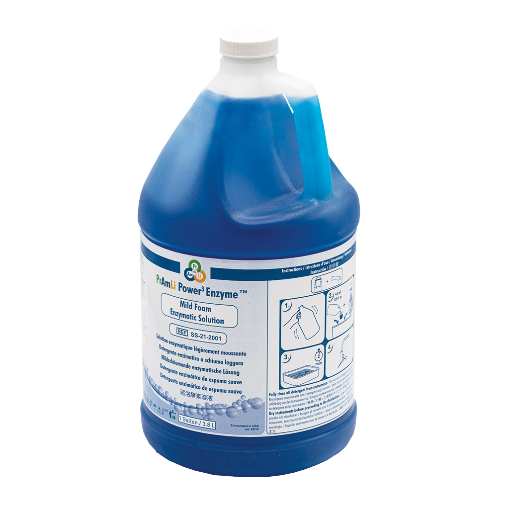 Enzymatic Detergent Foam