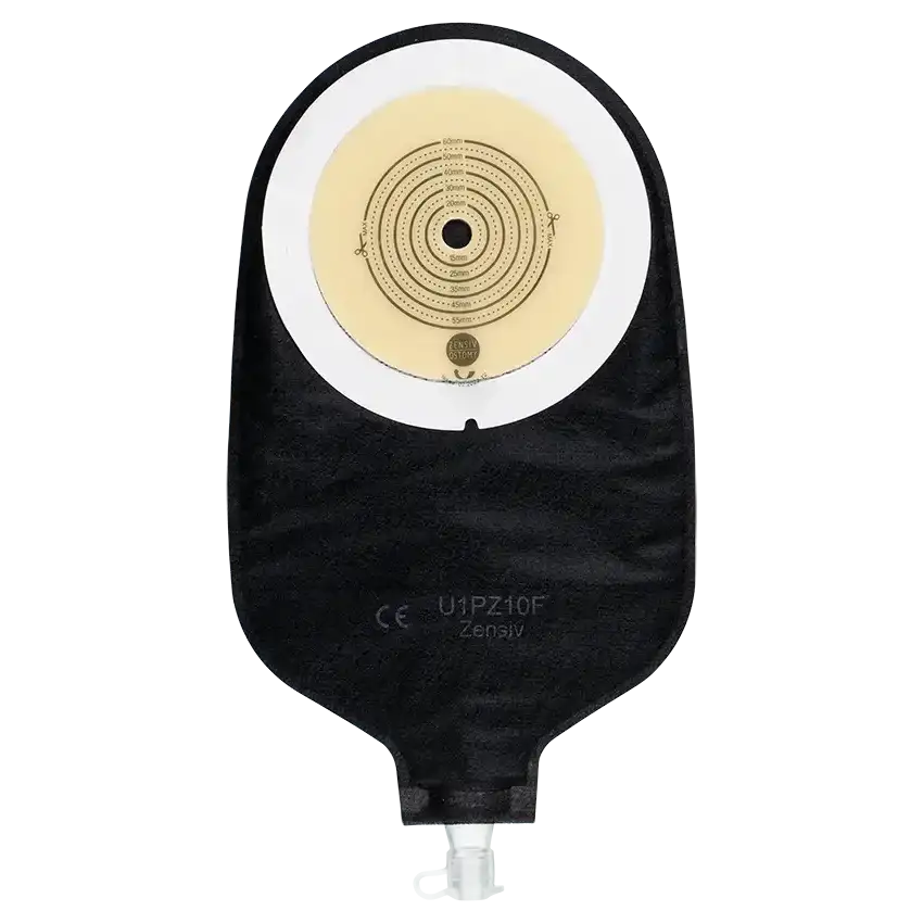 Urostomy 1-Piece Foam Wafer With Microporous Edge