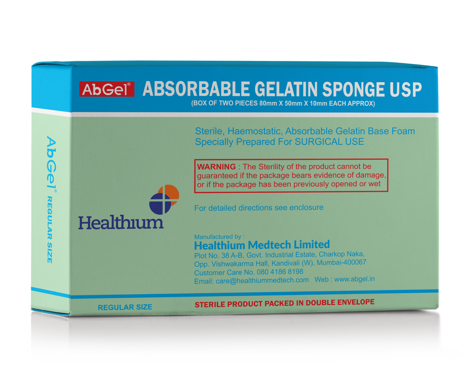 Absorbable Gelatin Sponge USP