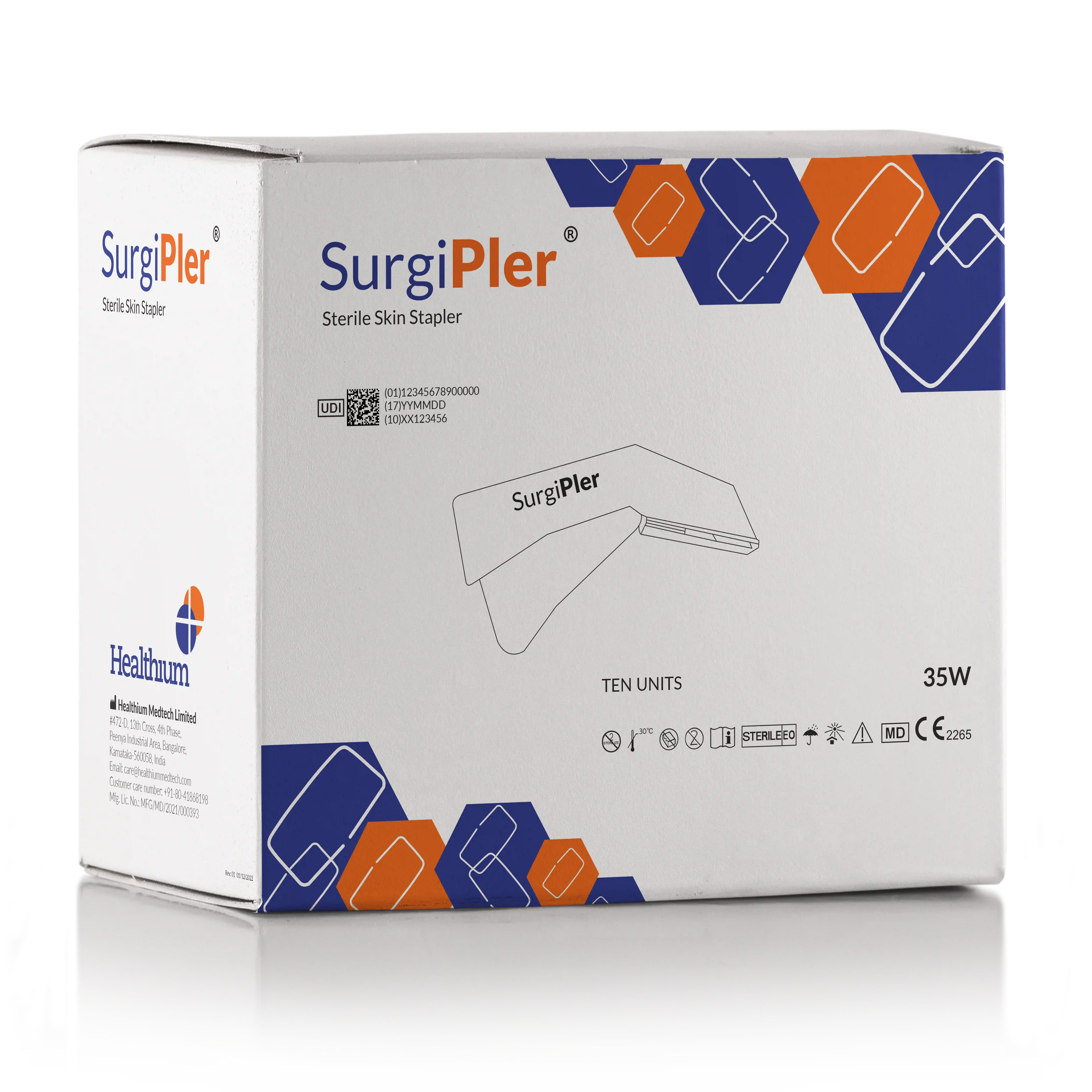 Disposable Skin Stapler and Remover