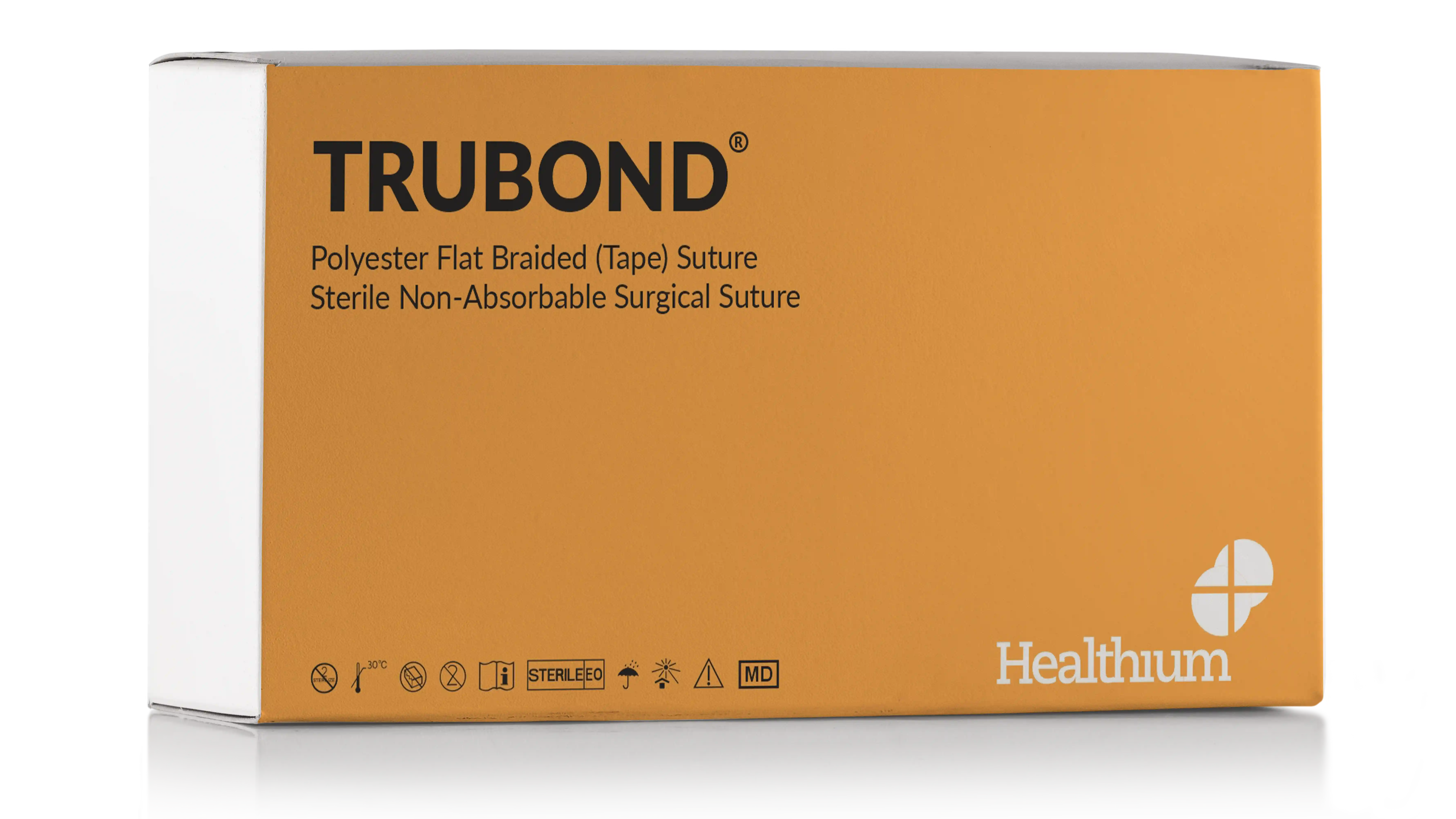 Polyester Flat Braided (Tape) Sterile Non-Absorbable Surgical Suture - Trubond Tape (Cervical Stitch)